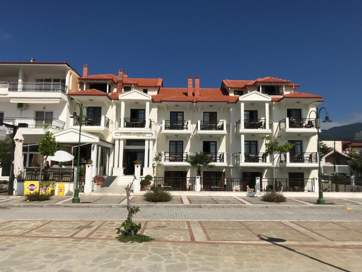 Makedos Sea View Apartman Vrasná Kültér fotó