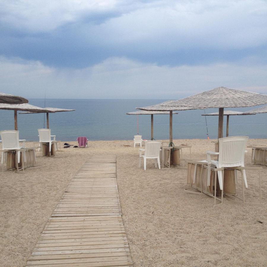 Makedos Sea View Apartman Vrasná Kültér fotó
