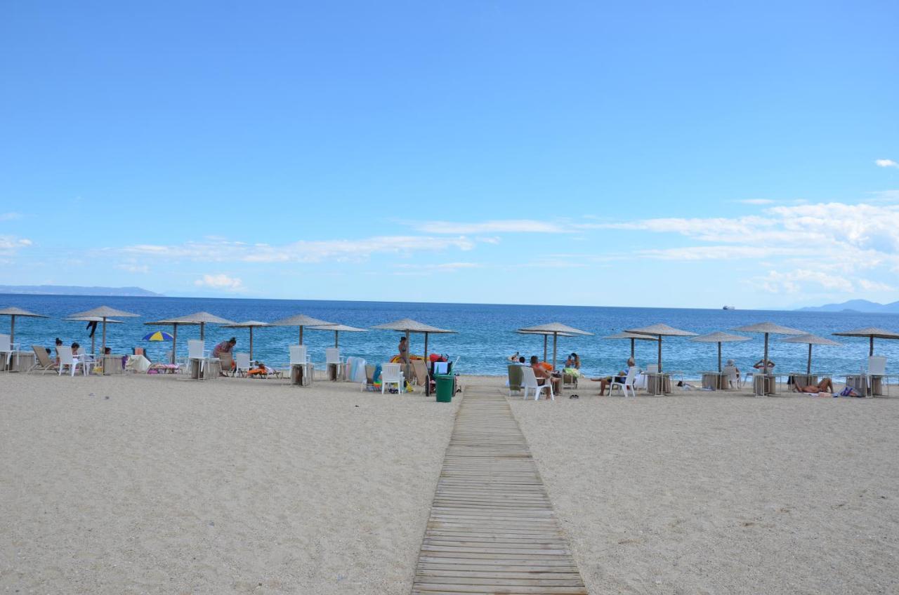 Makedos Sea View Apartman Vrasná Kültér fotó