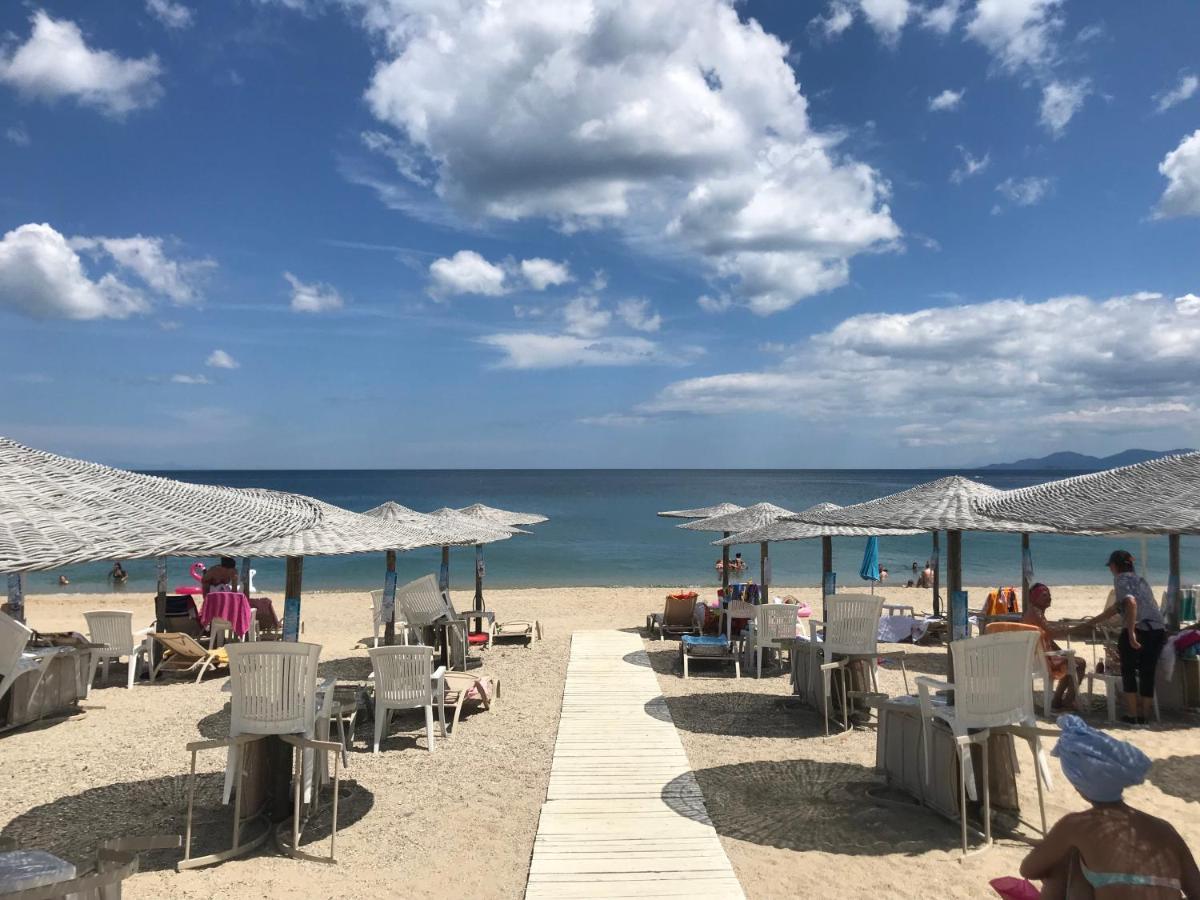 Makedos Sea View Apartman Vrasná Kültér fotó