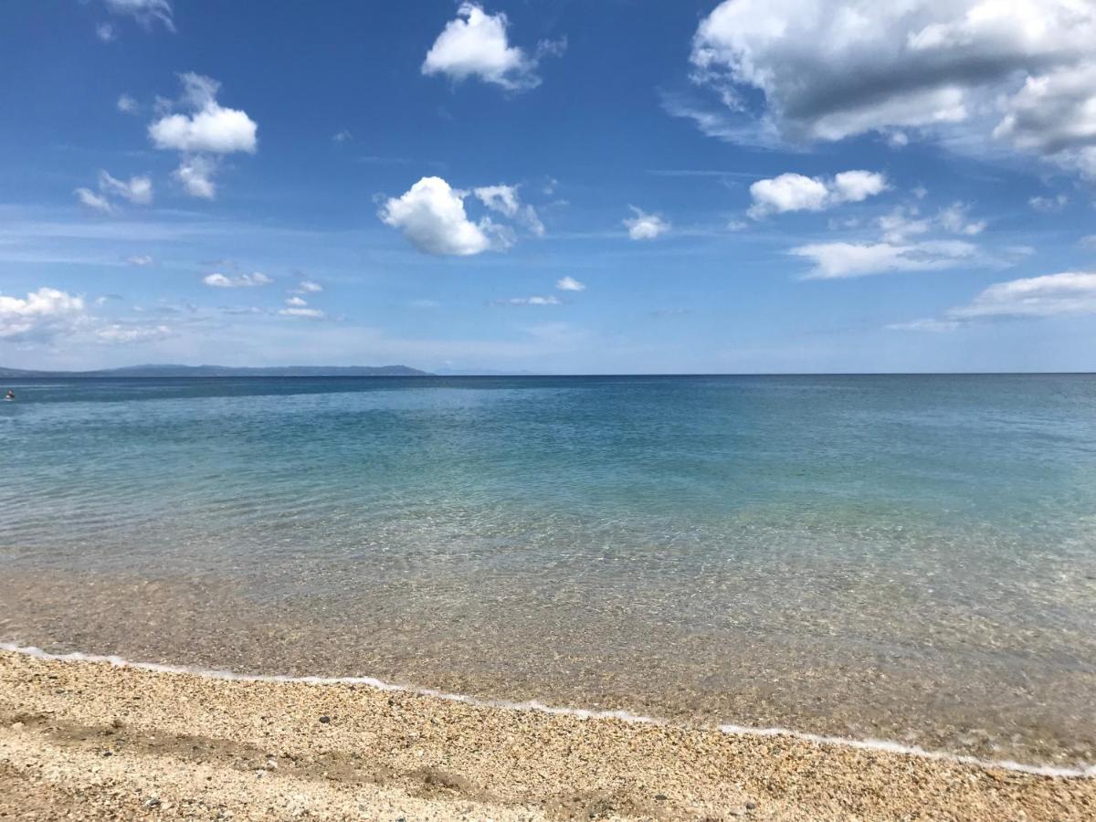 Makedos Sea View Apartman Vrasná Kültér fotó