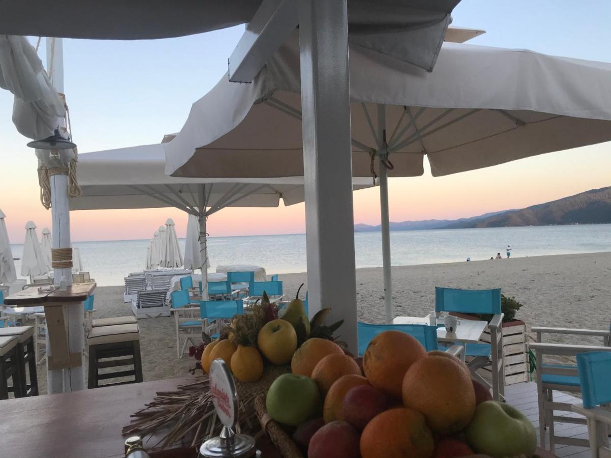 Makedos Sea View Apartman Vrasná Kültér fotó