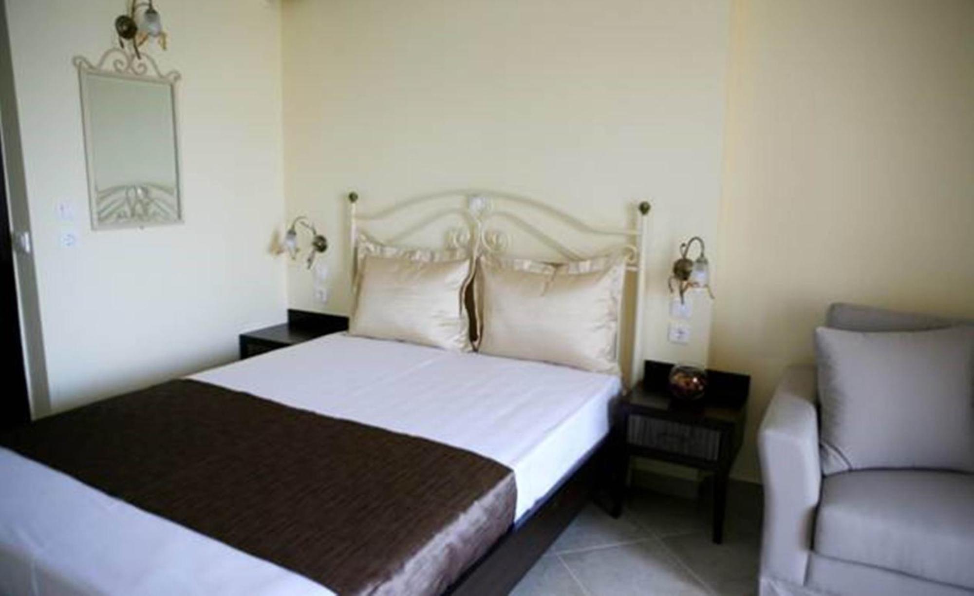 Makedos Sea View Apartman Vrasná Kültér fotó