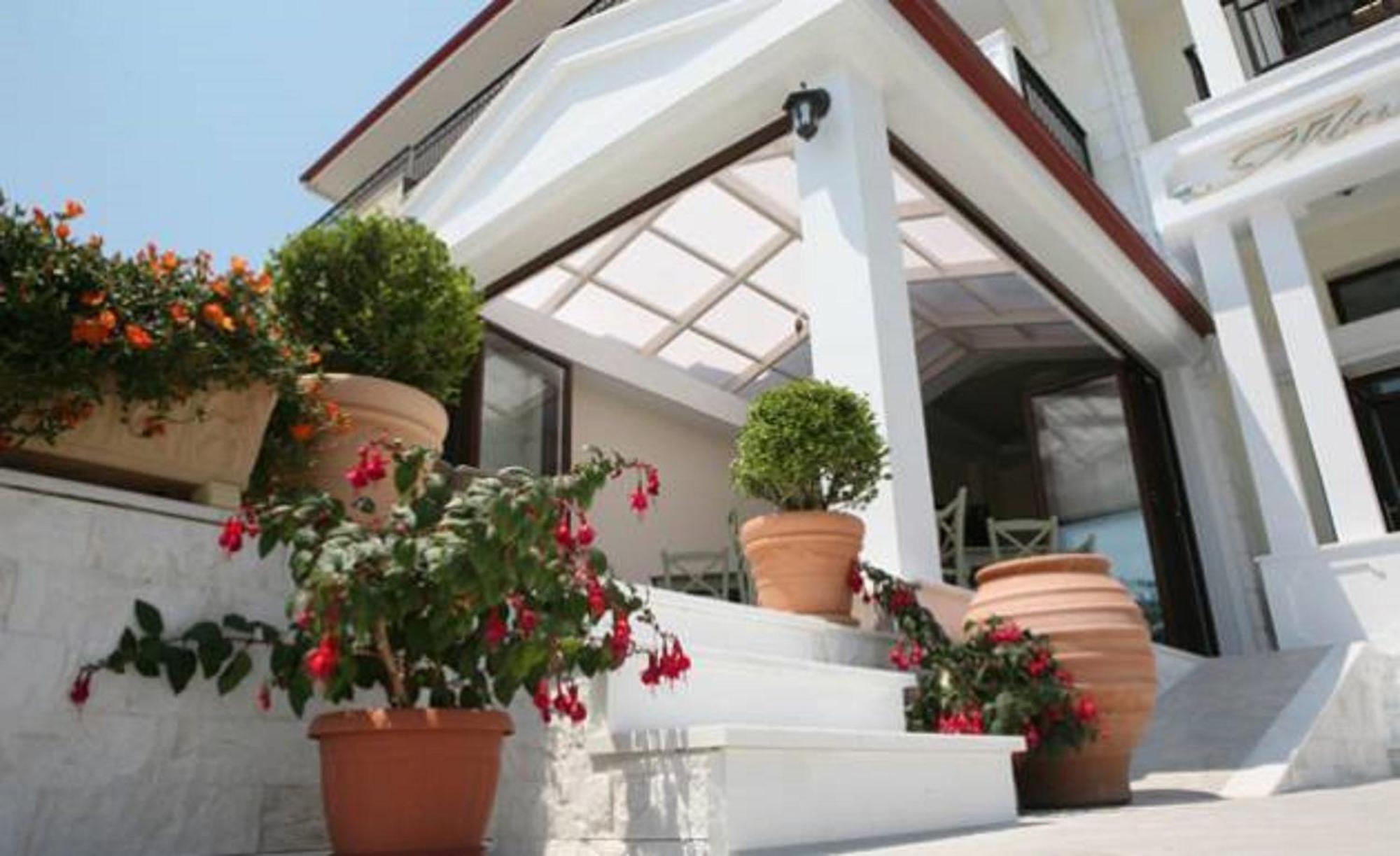 Makedos Sea View Apartman Vrasná Kültér fotó