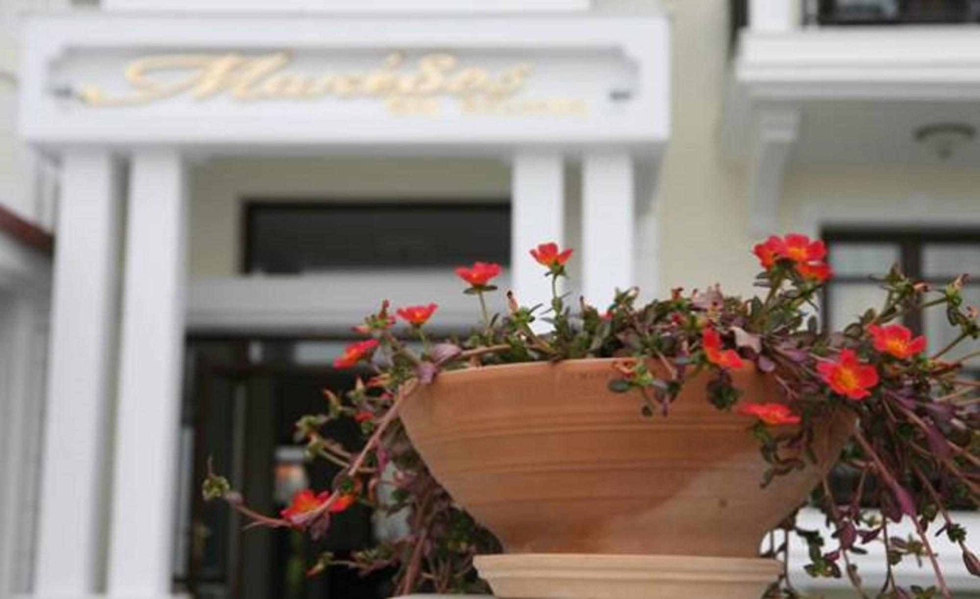 Makedos Sea View Apartman Vrasná Kültér fotó