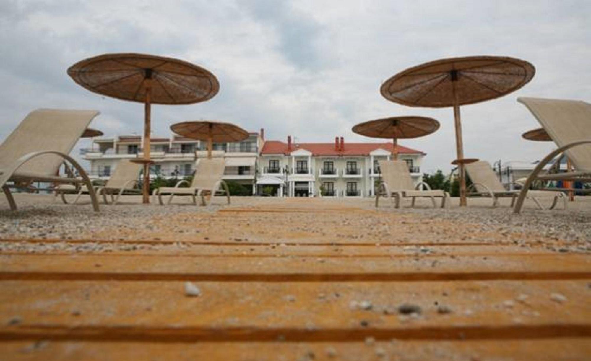Makedos Sea View Apartman Vrasná Kültér fotó