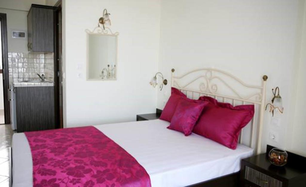 Makedos Sea View Apartman Vrasná Kültér fotó
