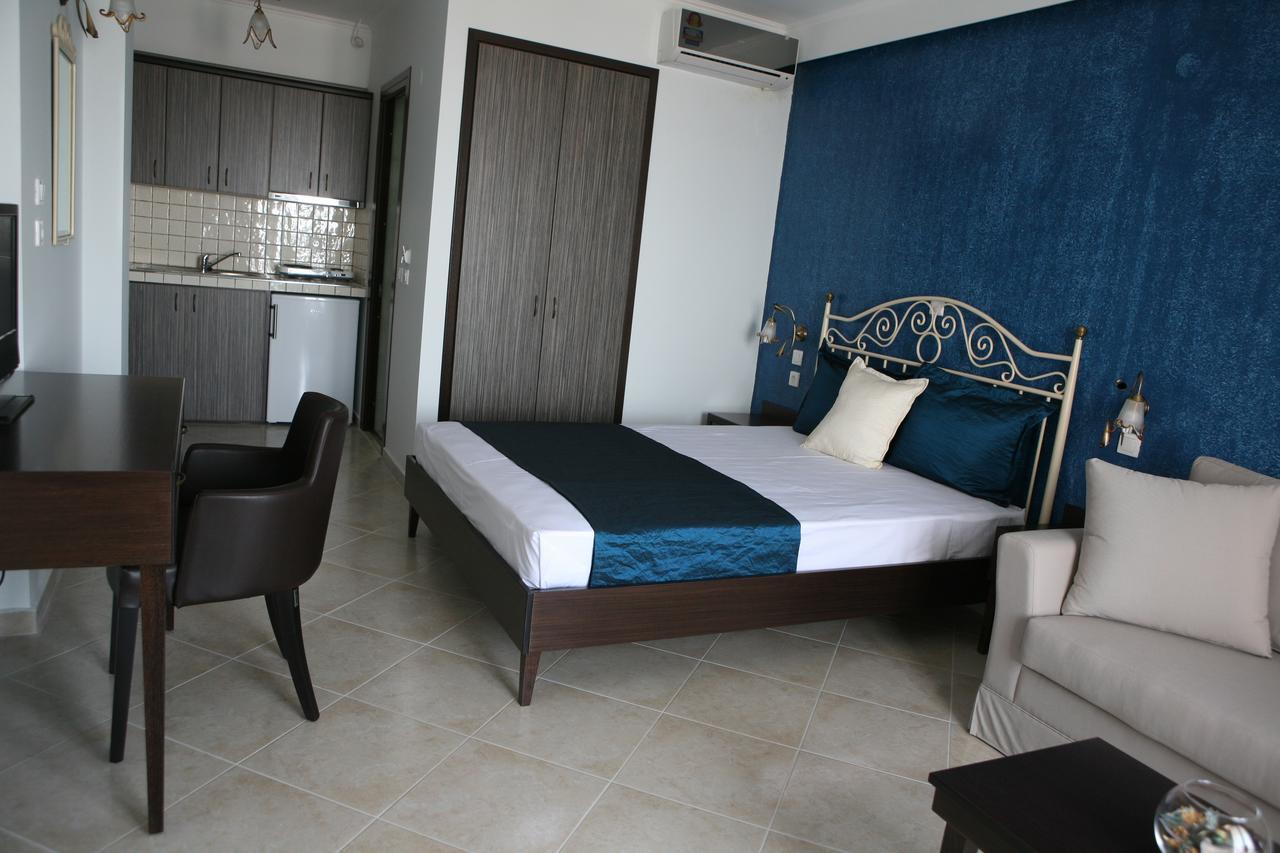Makedos Sea View Apartman Vrasná Kültér fotó