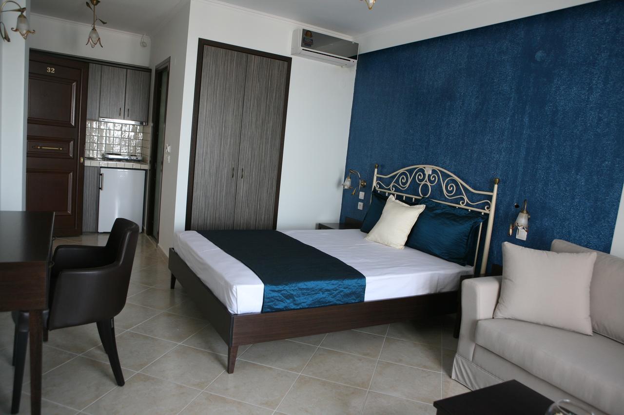 Makedos Sea View Apartman Vrasná Kültér fotó