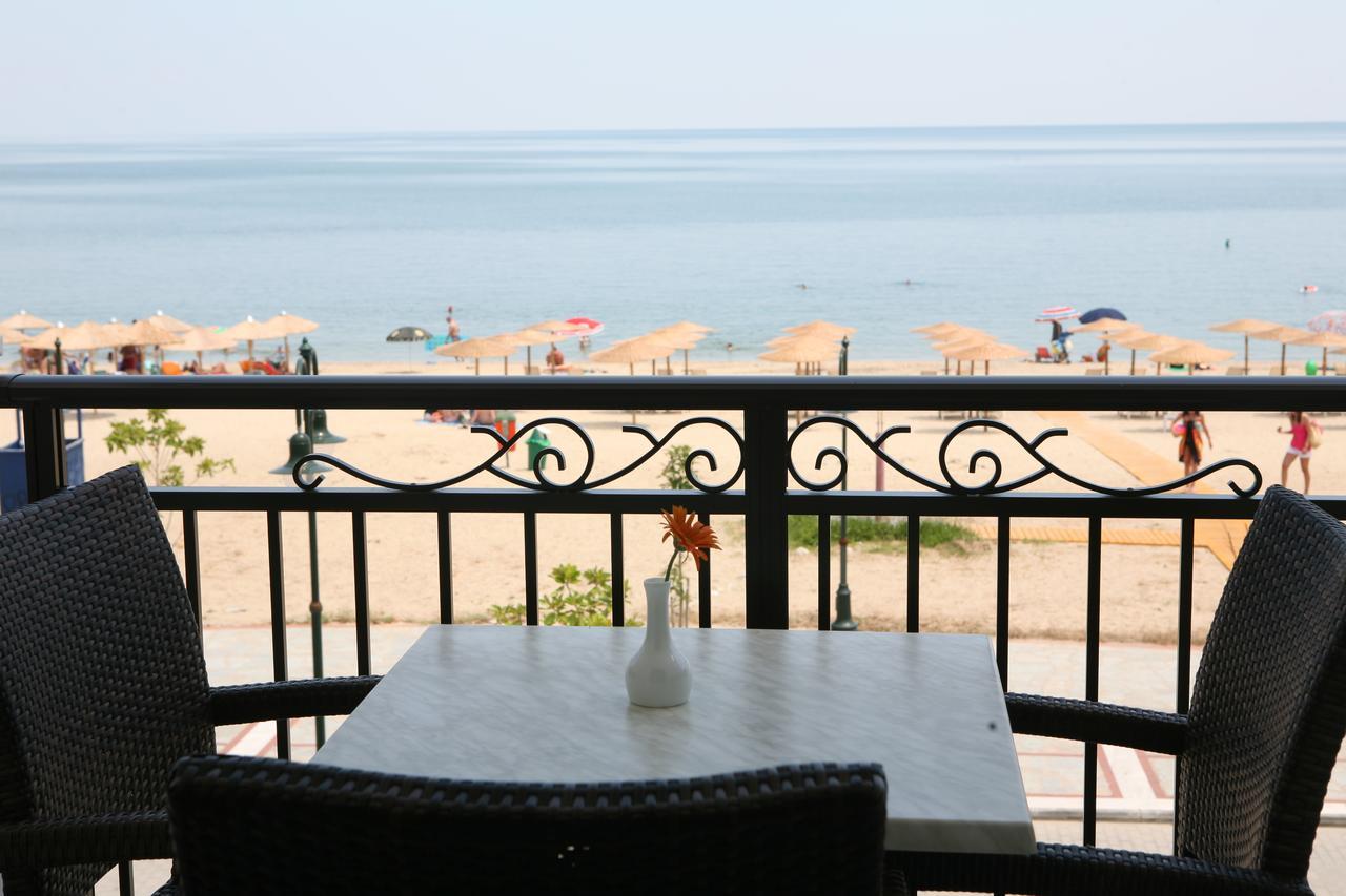 Makedos Sea View Apartman Vrasná Kültér fotó